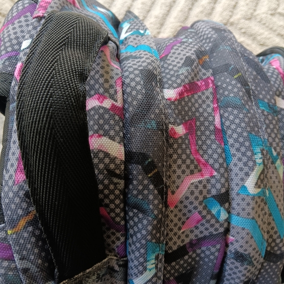 Roots Multicolor Star Pattern Backpack Full Size - Picture 3 of 6